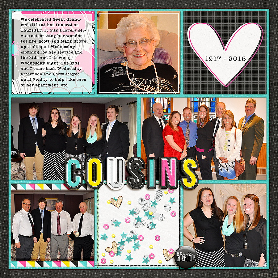 2015 Project Life Week12 Right Side
