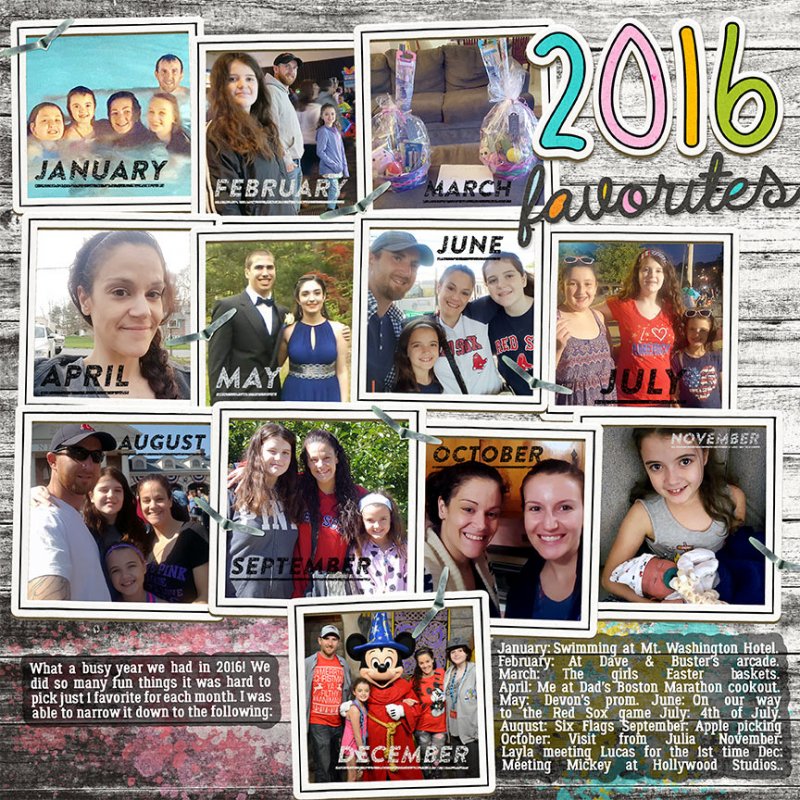 2016 Favorites