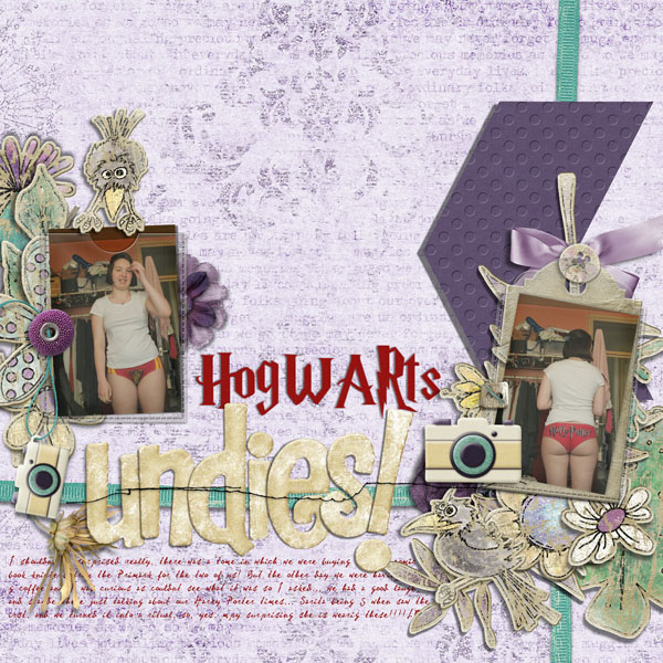 2016: Hogwarts Undies!