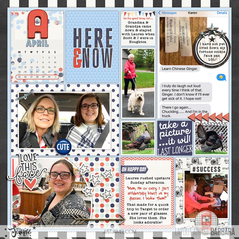 2016 Project Life Week 18 Left Side