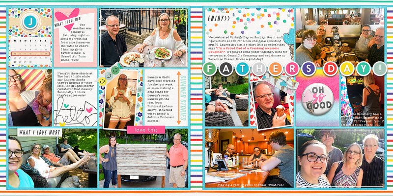 2016 Project Life Week 25 24x12
