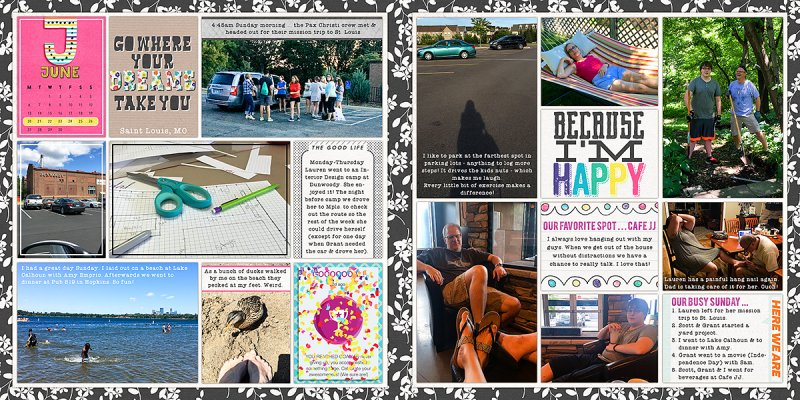 2016 Project Life Week 26 24x12
