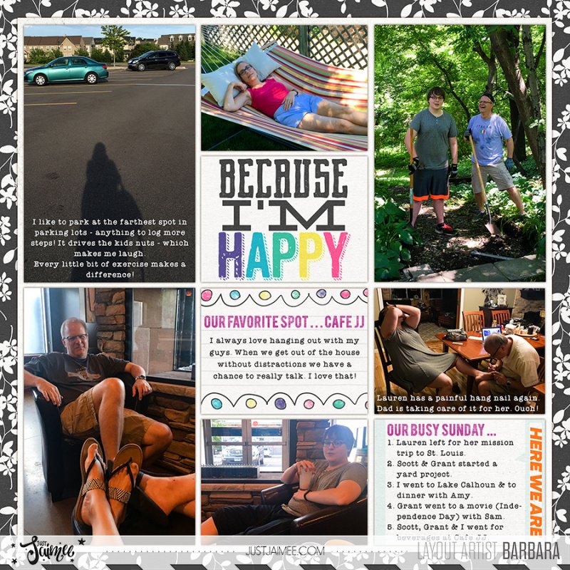 2016 Project Life Week 26 - Right Side