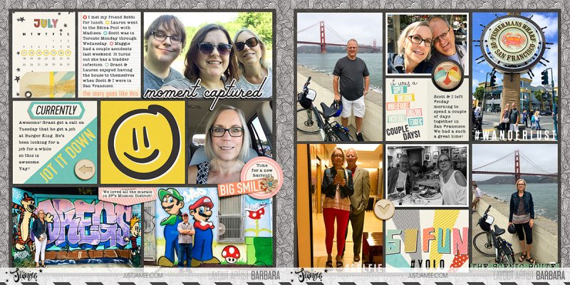 2016 Project Life Week 29 (24x12)