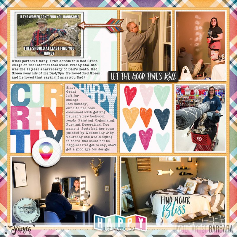 2016 Project Life Week 3 Right Side