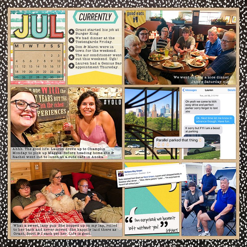 2016 Project Life Week 31
