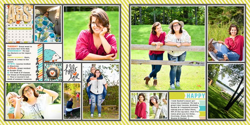 2016 Project Life Week 36 (24x12)