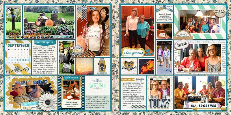 2016 Project Life Week 39 24x12