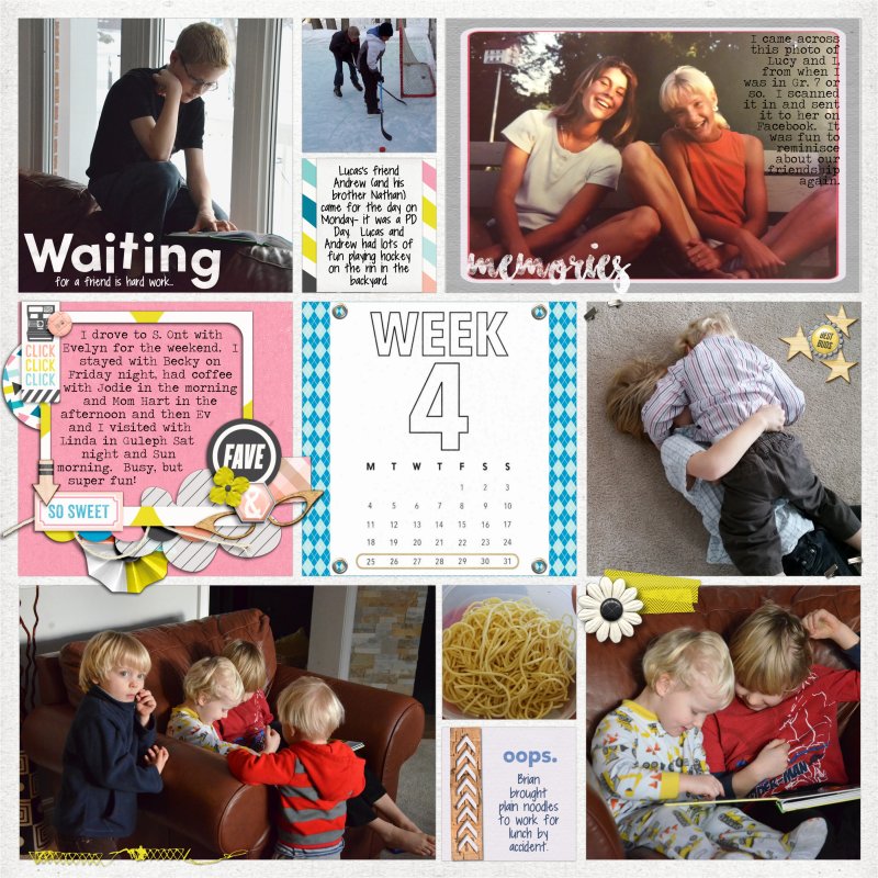 2016 Project Life - Week 4