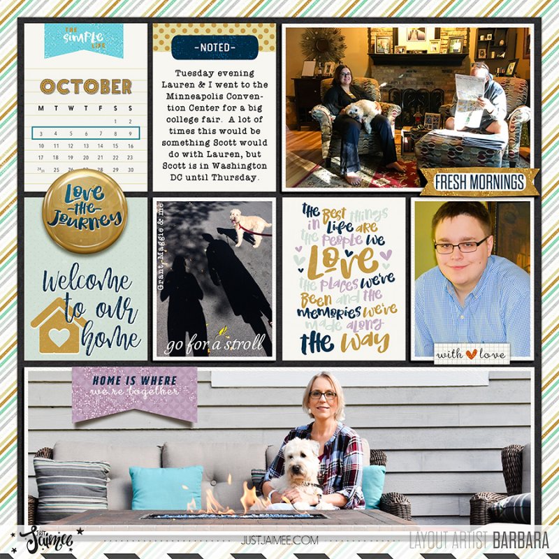 2016 Project Life Week 41 | Left Side