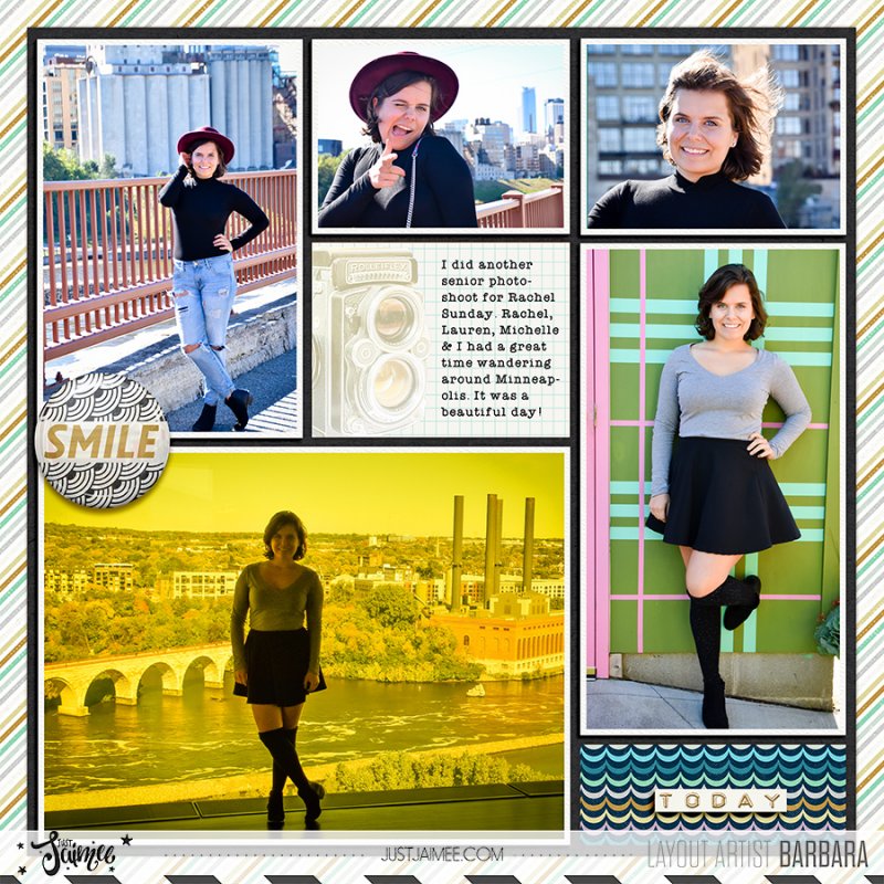 2016 Project Life Week 41 | Senior Photoshoot (Right Side)