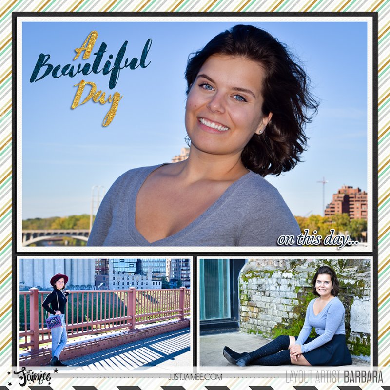 2016 Project Life Week 41 | Senior Photoshoot (Right Side)