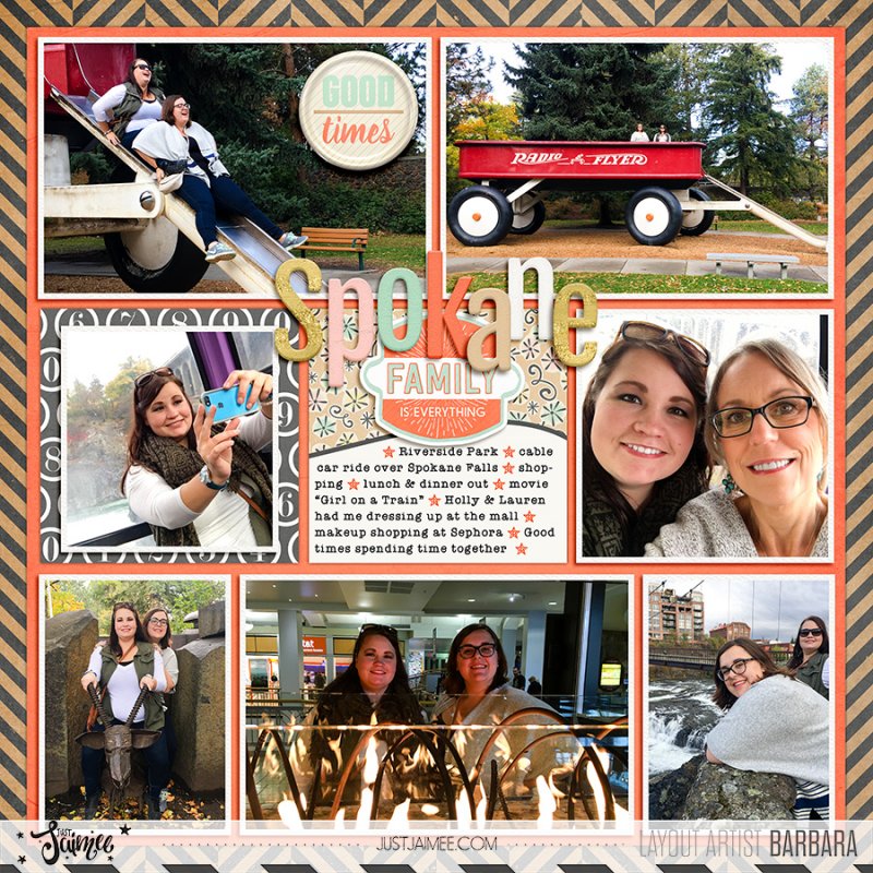 2016 Project Life Week 42 | Spokane Right Side