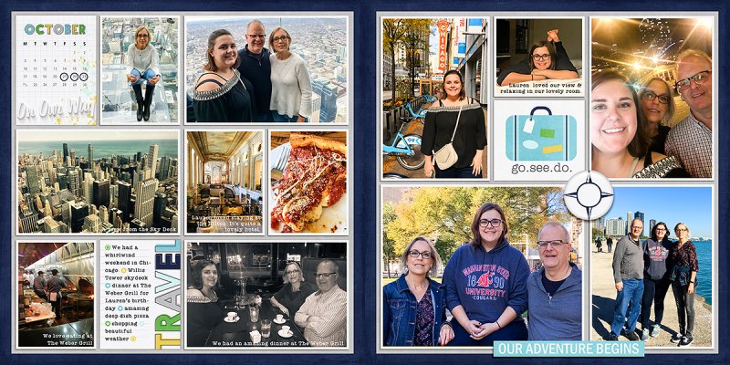 2016 Project Life Week 43 | Chicago