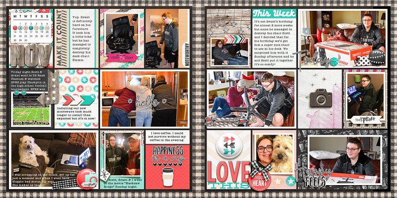 2016 Project Life Week 47 24x12
