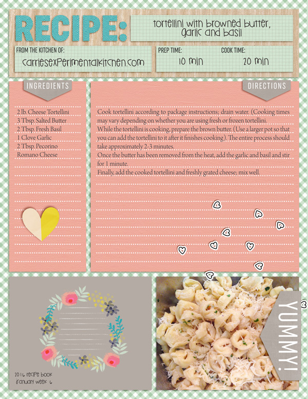 2016 Recipe Book-Week 6
