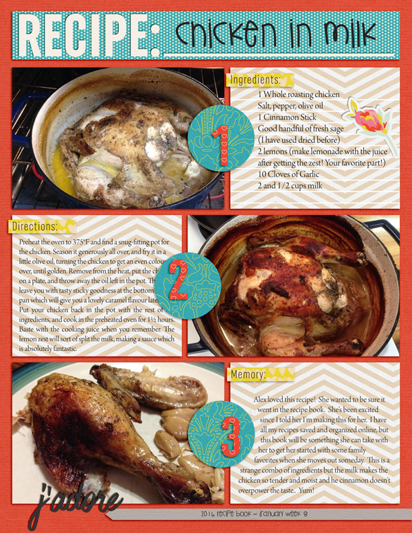 2016 Recipe Book-Week 8