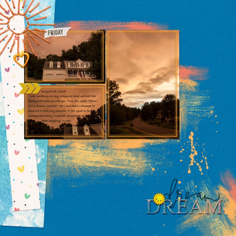 2017 - 8 slow scrap - dream sunset