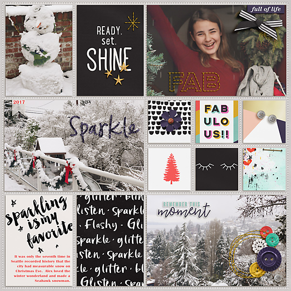 2017 Christmas Snow