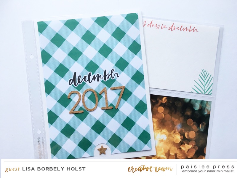 2017 December album title page