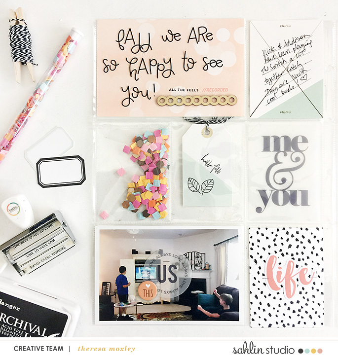 2017 Project Life Week 36 Left Side