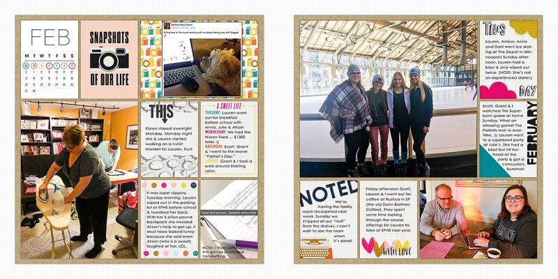 2017 Project Life Week 5