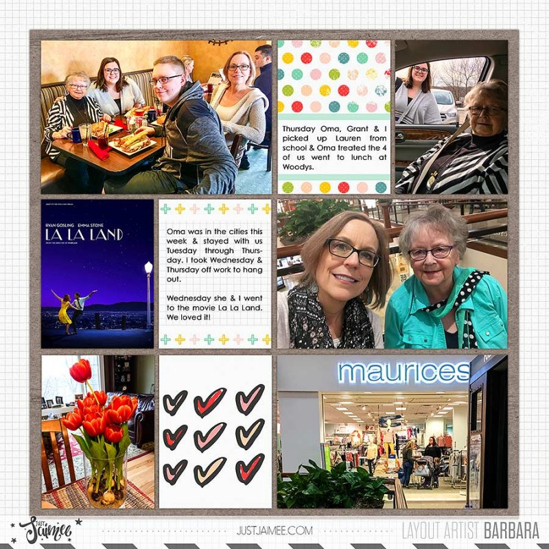 2017 Project Life Week 8 (Right Side)
