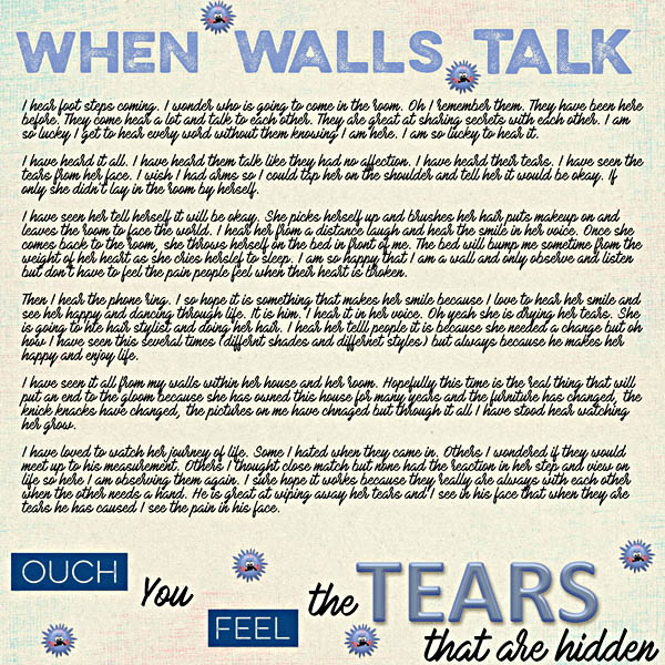 2017MOCDay23_IfTheWallCouldTalk_When Walls Talks OUCH You Feel the Tears that are Hidden