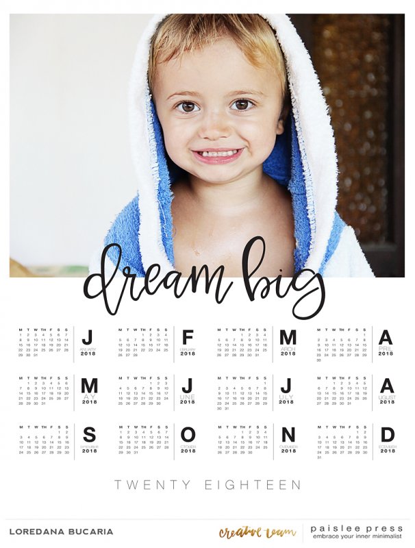 2018 Calendar 3