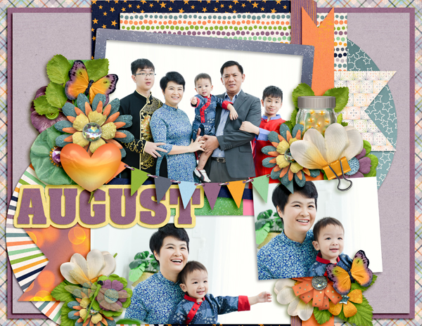 2018 Calendar - Aug