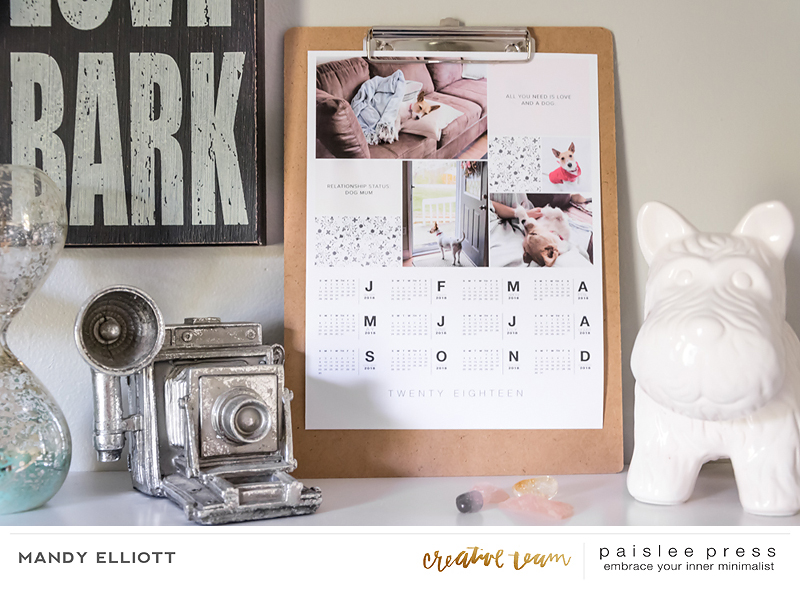 2018 Calendar