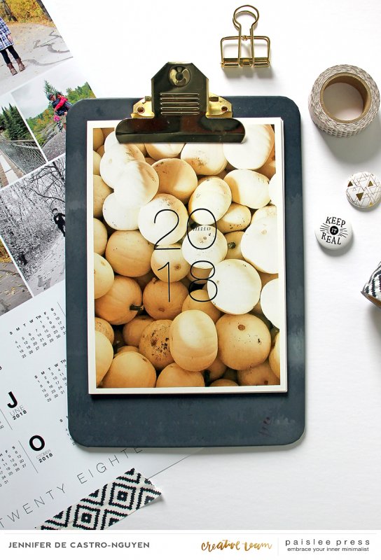 2018 Desk Calendar - No.1 (1)