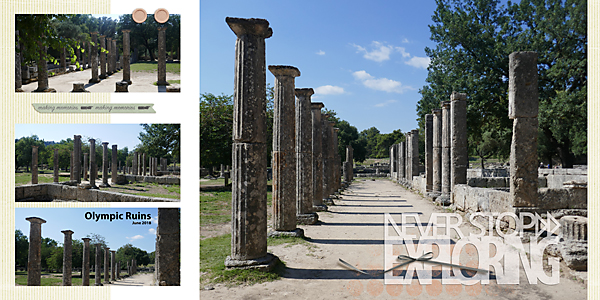 2018 Never Stop Exploring -Olympic Ruins
