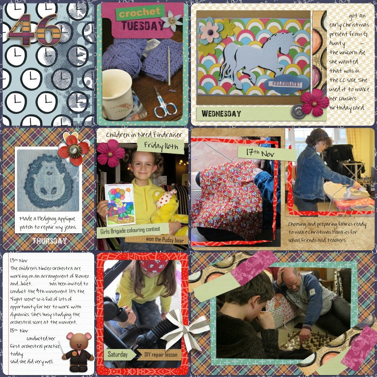 2018 P52 Week 46 - MOC Day 20 Timeline