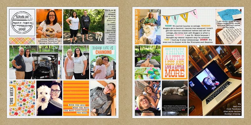 2018 Project Life | Week 33