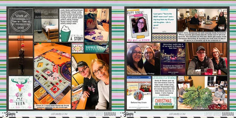 2018 Project Life | Week 46