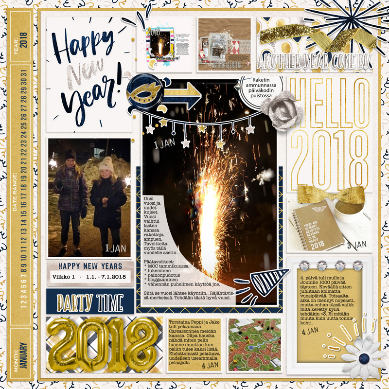 2018 - Project Life - Week1 (left)