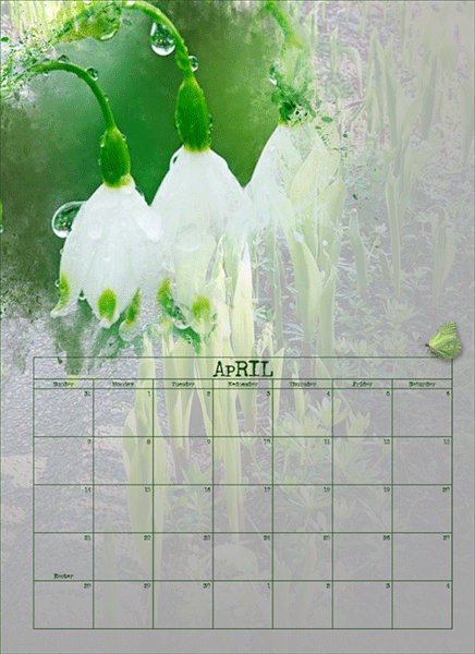 2019-Calendar-April