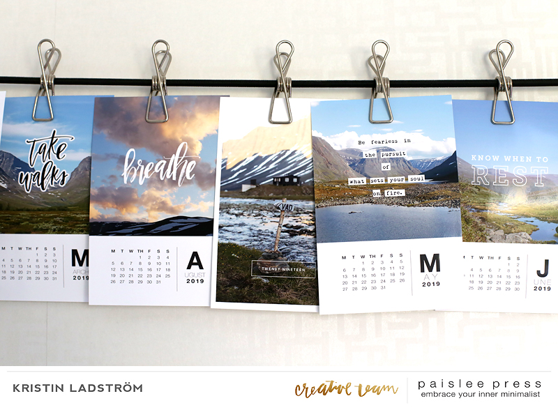 2019 Calendar