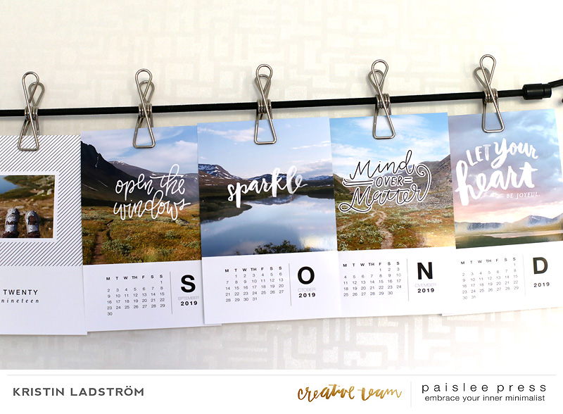 2019 Calendar