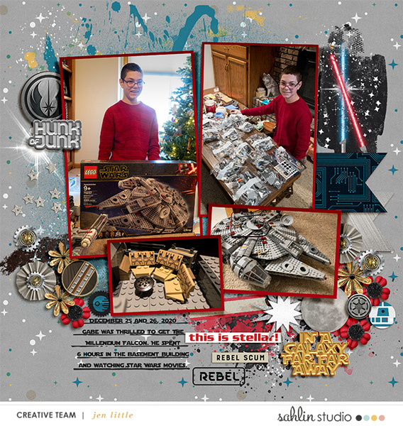 20201225 Millennium Falcon