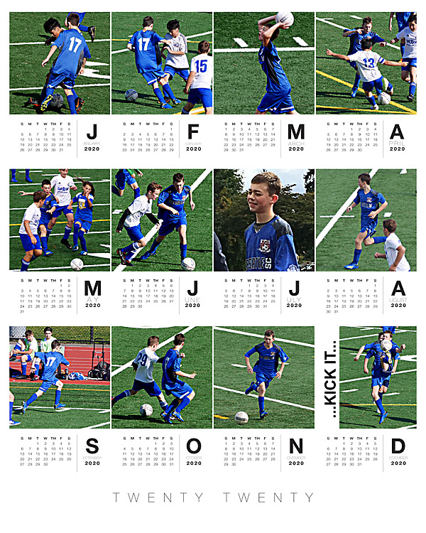 2020Cal-Connor Soccer 16X20 calendar