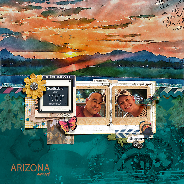 2021-Arizona Sunset-Watercolor