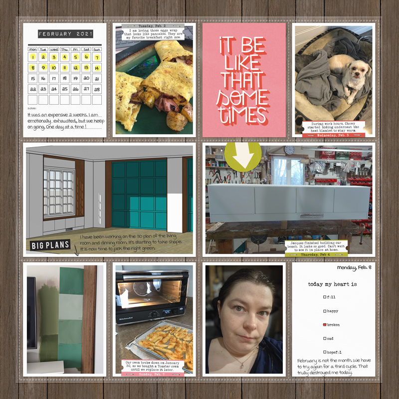 2021 – February 01-14 (Left Page)