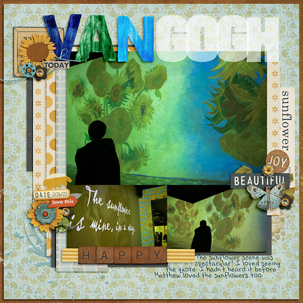 2022 Van Gogh Sunflower Quote
