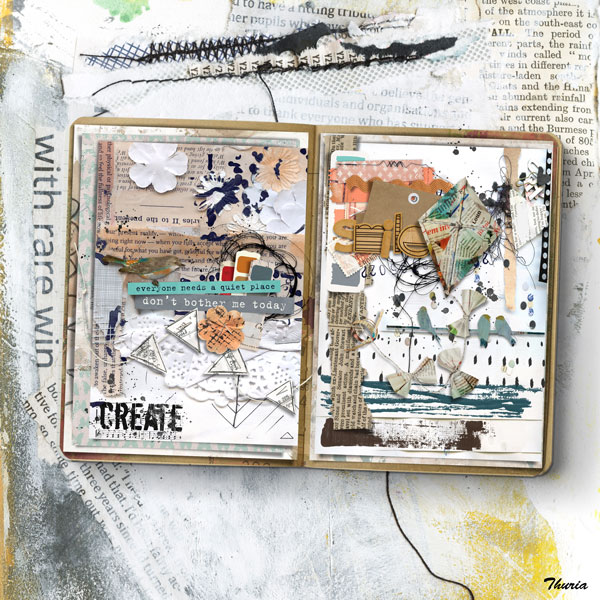 2023 Oct - Art Journaling - Birds