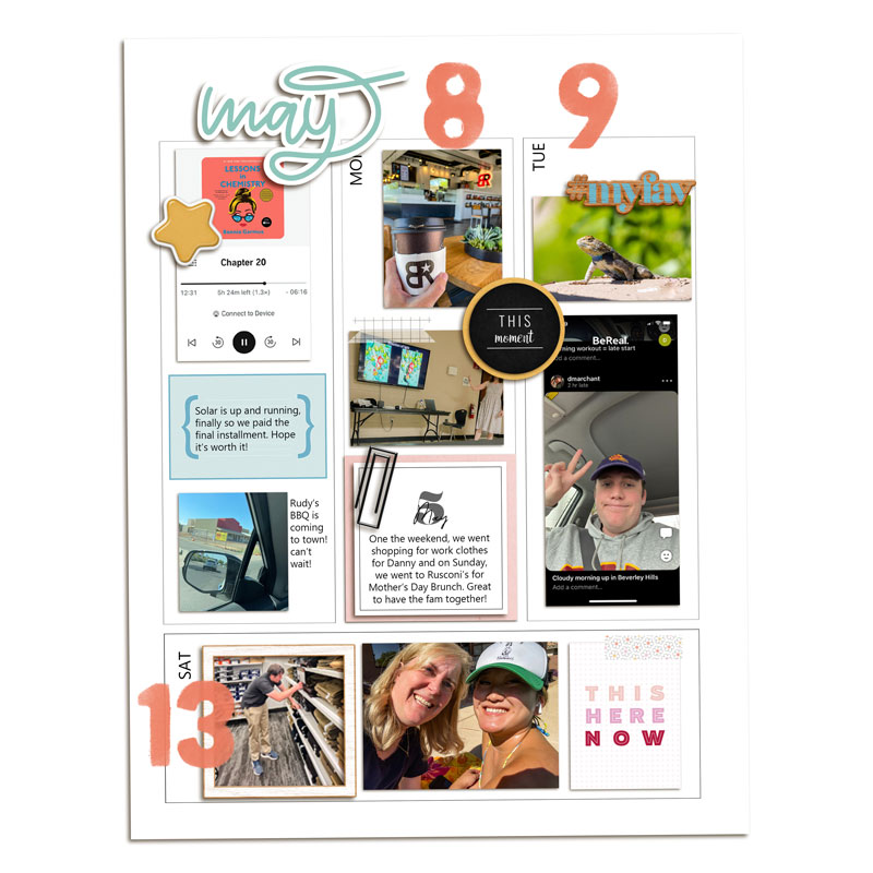 2023 Wk 19 Memory Planner - Left