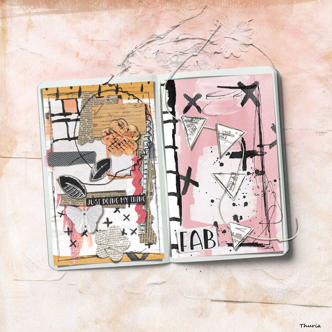 2024 04 - Art journaling - Week 1