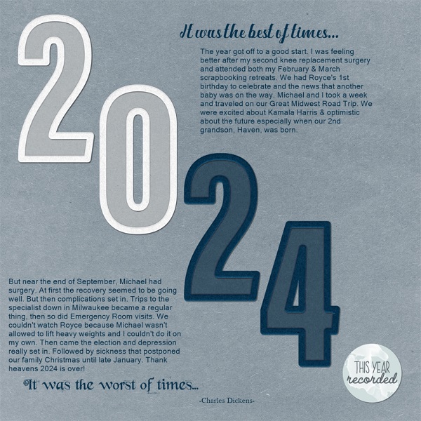 2024 This Year Recorded