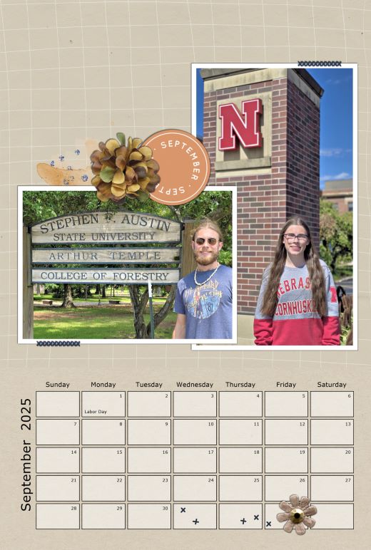 2025 CALENDAR - Sep